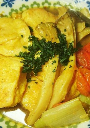 とりむね肉のカレースープ煮-レシピのメイン写真