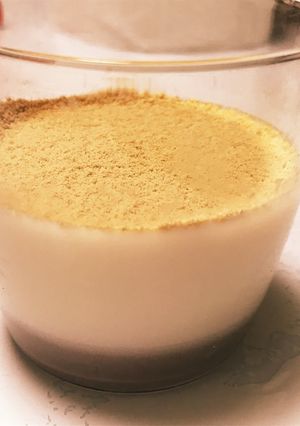 ぷるぷるミルク★きな粉あずきプリン-レシピのメイン写真
