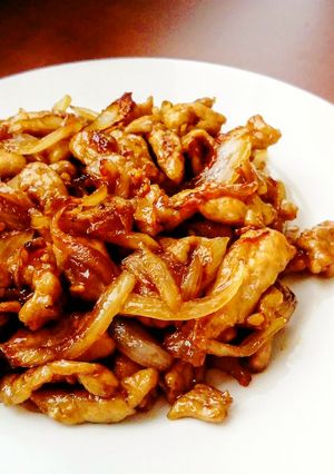豚肉の細切り生姜焼き-レシピのメイン写真