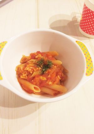 離乳食後期〜 野菜たっぷりナポリタン-レシピのメイン写真