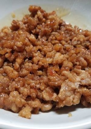 ピリ辛ミンチ-レシピのメイン写真