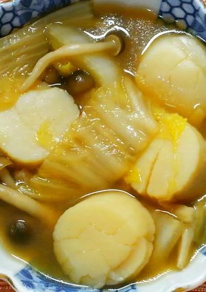 簡単♬ランチ❃ホタテと白菜の中華スープ❃-レシピのメイン写真