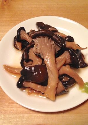 わさび香るヒラタケのおひたし-レシピのメイン写真