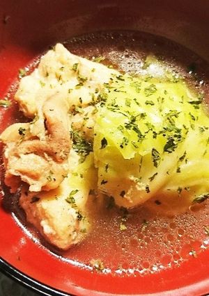 【男飯】コンソメキャベツ【鶏肉】-レシピのメイン写真