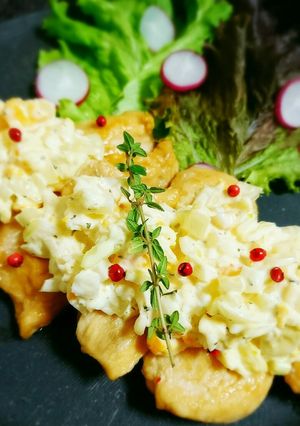超簡単！鶏むね肉のタルタルソース添え-レシピのメイン写真