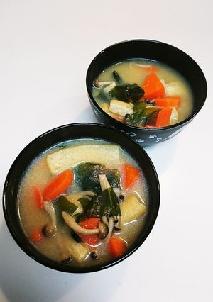 具だくさん味噌汁-レシピのメイン写真