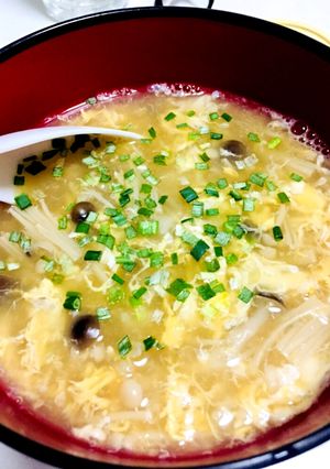 【胃に優しいシリーズ】キノコ雑炊-レシピのメイン写真