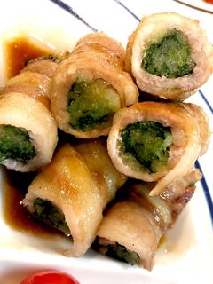 沢山食べられる♡水菜の甘辛肉巻き-レシピのメイン写真