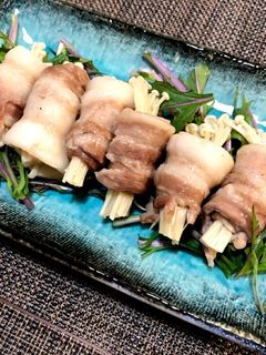 簡単☆エノキの豚肉巻き-レシピのメイン写真
