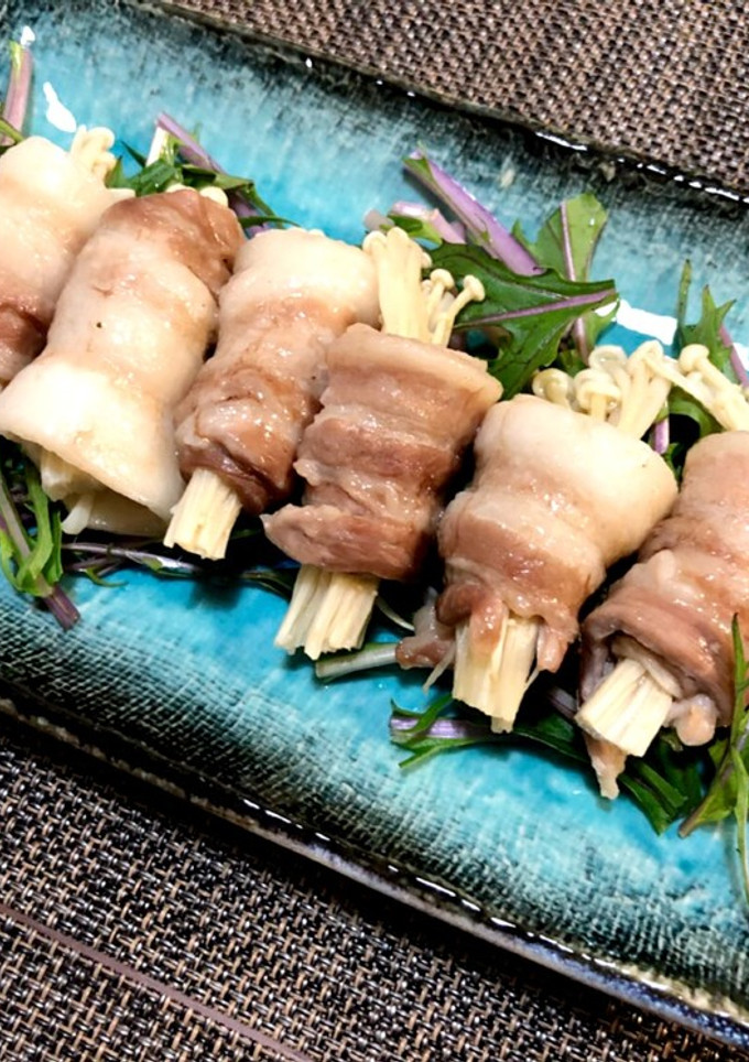 簡単☆エノキの豚肉巻き-レシピのメイン写真