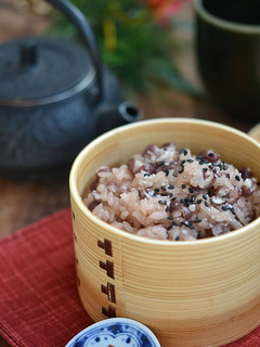 お祝いのお膳にお赤飯-レシピのメイン写真