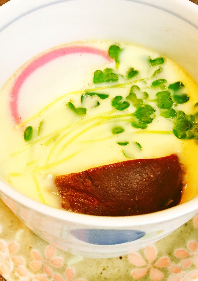 漉しなし簡単！超なめらか茶碗蒸し♪-レシピのメイン写真