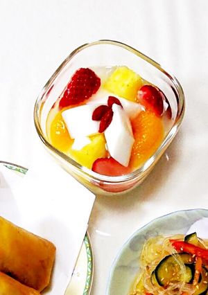 アガーで杏仁豆腐-レシピのメイン写真