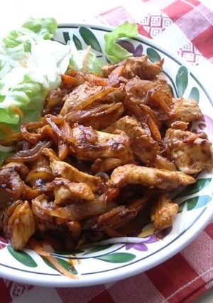 ピリっとスパイス！鶏むね肉のチリ炒め-レシピのメイン写真