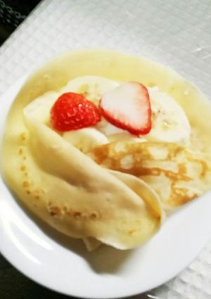 ダイエット中でも食べたい♬簡単クレープ☆-レシピのメイン写真