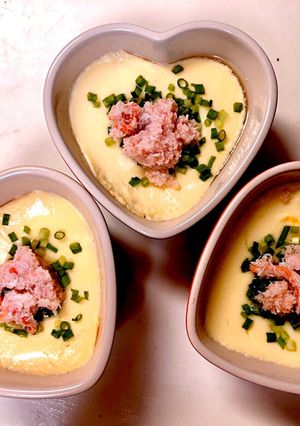 食べたい時にすぐ出来るレンジ茶碗蒸し-レシピのメイン写真