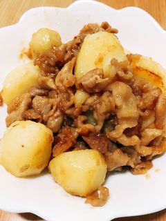 豚じゃが味噌炒め-レシピのメイン写真