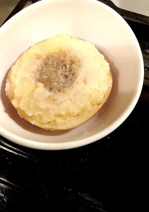 ゴマペーストを入れた焼きリンゴ-レシピのメイン写真