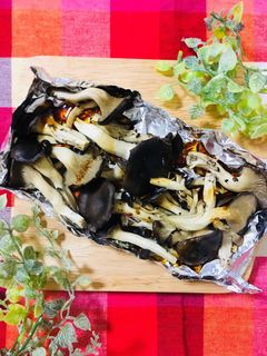 包丁いらず!ひらたけのトースター焼き-レシピのメイン写真