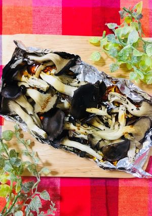 包丁いらず！ひらたけのトースター焼き-レシピのメイン写真