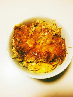 ブー丼☆卵でとじるソースカツ丼-レシピのメイン写真