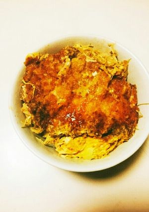 ブー丼☆卵でとじるソースカツ丼-レシピのメイン写真