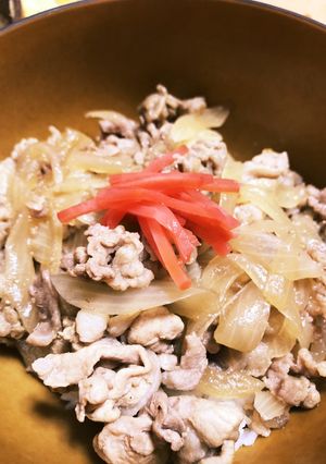 麺つゆで！簡単！吉○家風牛丼-レシピのメイン写真
