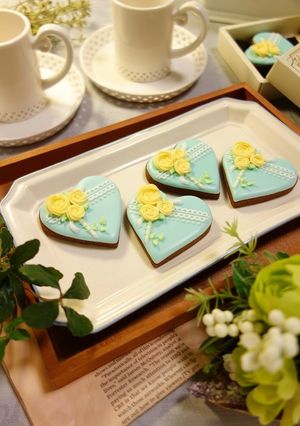 ホワイトデー2016☆アイシングクッキー-レシピのメイン写真