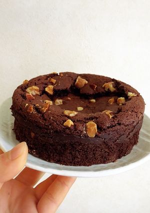 ノンバター！濃厚チョコケーキ-レシピのメイン写真