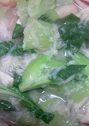 チンゲン菜とえびの中華風炒め煮-レシピのメイン写真