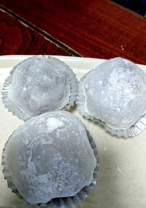 2日目もモチモチ♩白玉粉で簡単大福-レシピのメイン写真