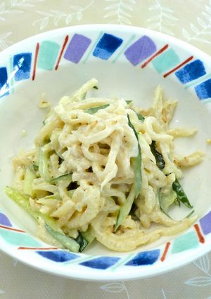 切干大根サラダ-レシピのメイン写真