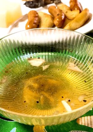 大根の茹で汁で作る甘みのあるスープ-レシピのメイン写真