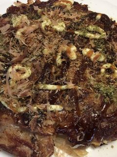 シャキシャキ美味しい!モヤシのお好み焼き-レシピのメイン写真