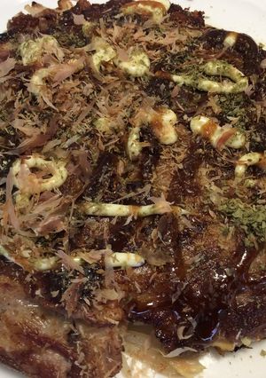 シャキシャキ美味しい！モヤシのお好み焼き-レシピのメイン写真