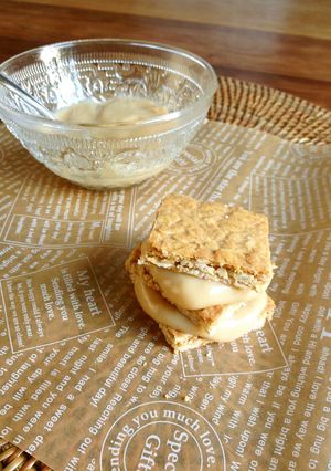 みりんでクリーム♪(乳製品、卵、砂糖0)-レシピのメイン写真