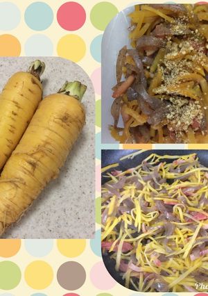 人参のきんぴら-レシピのメイン写真