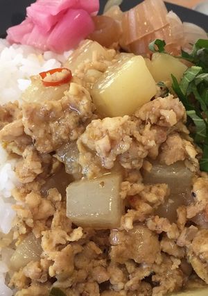 ヘルシーで満腹♡ひき肉ライス-レシピのメイン写真