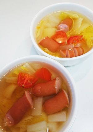 コンソメスープ-レシピのメイン写真