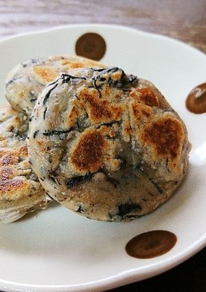 材料は1:1:1♪栄養たっぷりひじき餅♪-レシピのメイン写真
