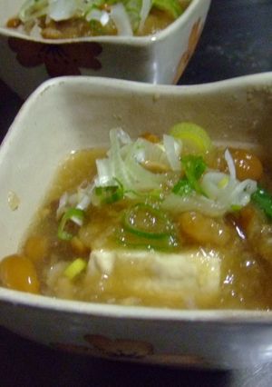 トロうま☆豆腐のなめこおろしかけ-レシピのメイン写真