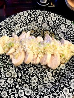 簡単☆レンジで5分☆本格的蒸し鶏-レシピのメイン写真