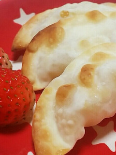 離乳食おやつ☆餃子の皮のアップルパイ-レシピのメイン写真