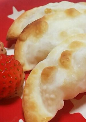 離乳食おやつ☆餃子の皮のアップルパイ-レシピのメイン写真