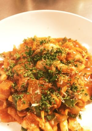 基本のトマトソースで☆鶏肉のトマト煮-レシピのメイン写真