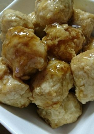 照り焼きソースの鶏団子♡﻿-レシピのメイン写真