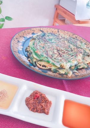 簡単美味しい！ニラとアサリのチヂミ！-レシピのメイン写真