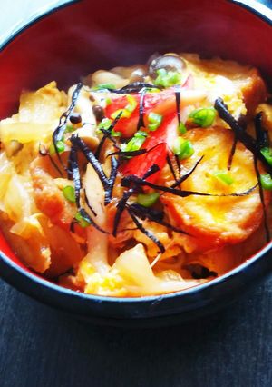 ヘルシー油ふ丼♪-レシピのメイン写真