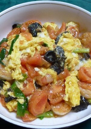 エビとトマトの中華風玉子炒め-レシピのメイン写真