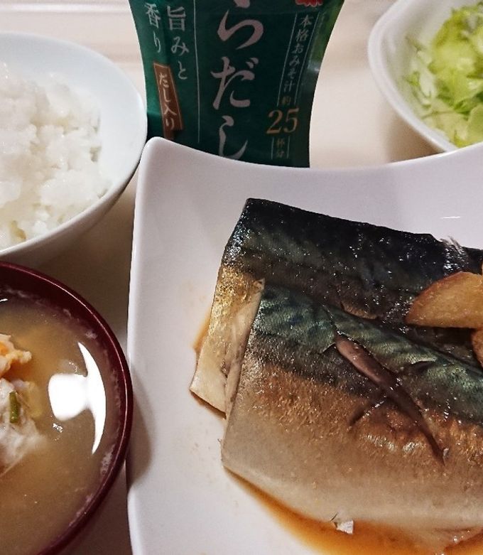 料亭の味あらだしで簡単♪さばの味噌煮-レシピのメイン写真